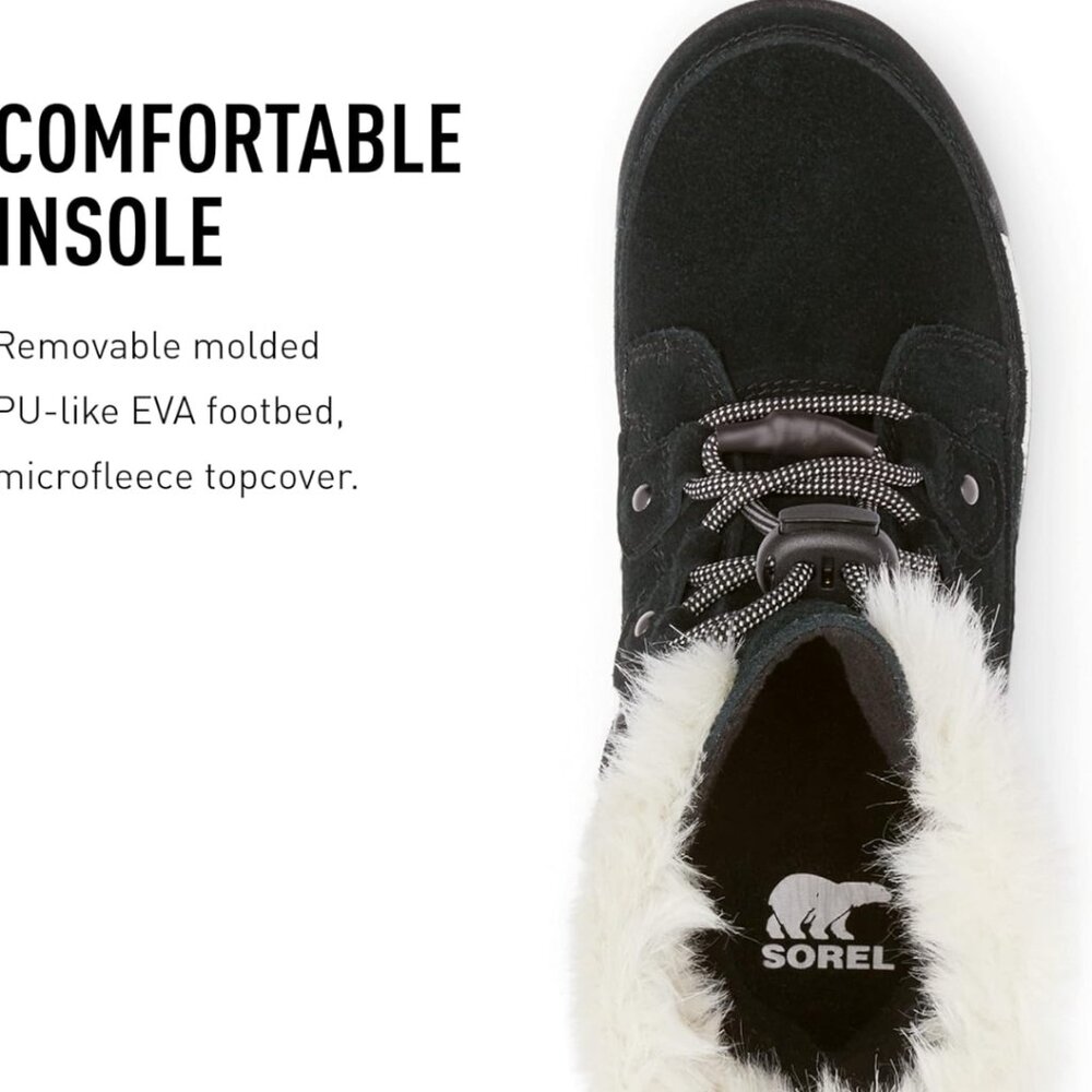 Sorel Youth Whitney II Joan Lace Boot — Waterproof Winter Boots,size 7 - Picture 2 of 12